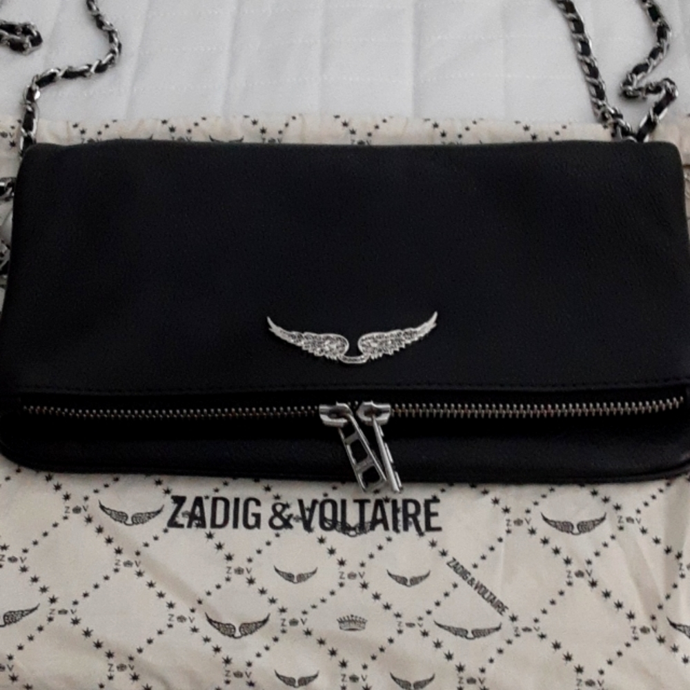 Zadig & Voltaire Rock clutch bag